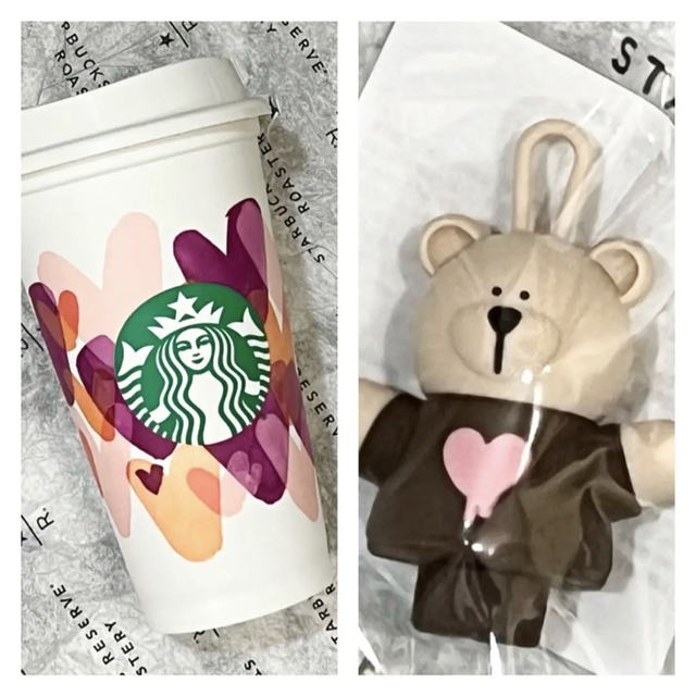 Starbucks Coffee - スターバックス バレンタイン ベアリスタ トッパー ...