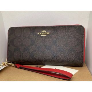 コーチ(COACH) 財布(レディース)(レッド/赤色系)の通販 1,000点以上
