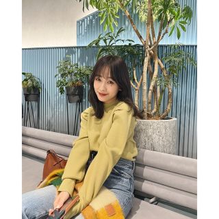 スナイデル(SNIDEL)のN WITH. 前田希美 スリーブデザインニット(ニット/セーター)