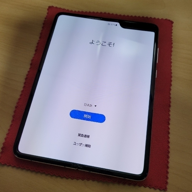 au SCV44 Galaxy Fold 初代【simロック解除済】