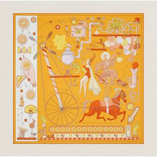 エルメス HERMES 　カレ 90 《Tea for Two》 新品未使用