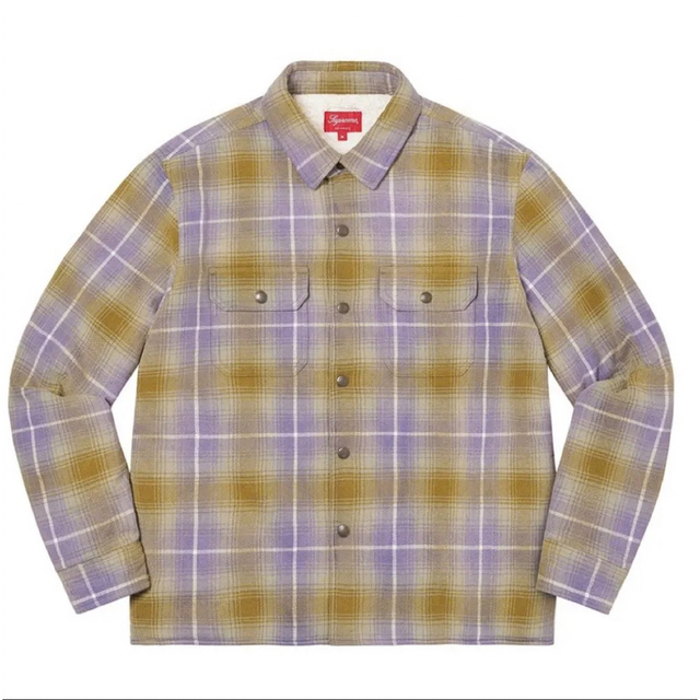 新品supreme Faux shealing Lined Flannel