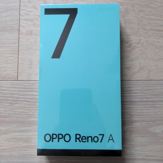 SIMフリー  OPPO Reno7 A スターリーブラック 新品未開封品