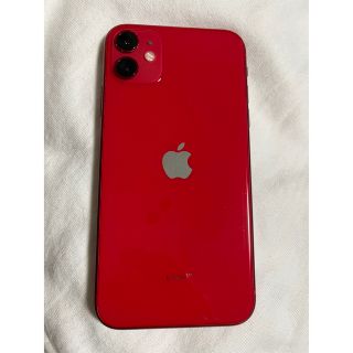 アップル(Apple)のなな♪様専用iPhone11 RED 128GB (スマートフォン本体)