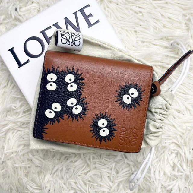 数量限定】 ジブリ 折財布 【大人気】ロエベ - LOEWE トトロ