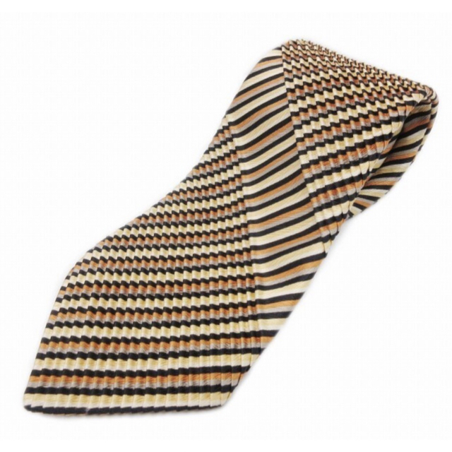 STEFANOROSSI - 美品 ステファノリッチ プリーツ ネクタイ STEFANOROSSI - 美品 ステファノリッチ プリーツ ネクタイ