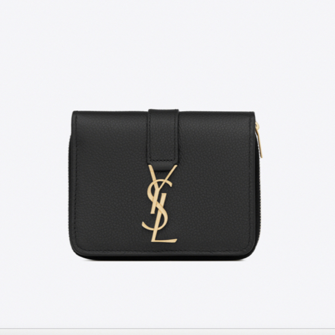 ラージジップウォレット “YSL ライン”（グレインレザー | フリマアプリ ラクマ