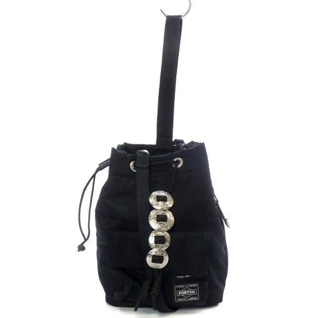 PORTER - ポーター 吉田カバン TOGA 22SS STRING BAG ハンドバッグ 黒