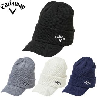 キャロウェイ(Callaway)のキャロウェイ ゴルフ ニット帽 メンズ ニットキャップCallaway グレー(ニット帽/ビーニー)