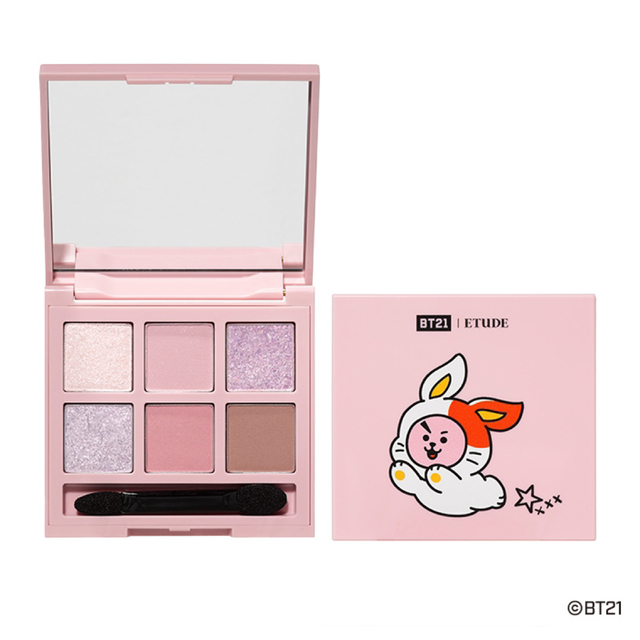 ETUDE HOUSE(エチュードハウス)のETUDE HOUSE エチュードハウス bt21 クッキー メイクアップセット コスメ/美容のベースメイク/化粧品(アイシャドウ)の商品写真