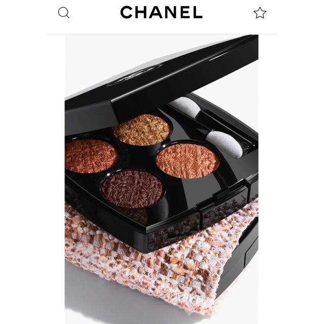 CHANEL(シャネル)の未使用　CHANEL レ キャトル オンブル ツイード　03 コスメ/美容のベースメイク/化粧品(アイシャドウ)の商品写真