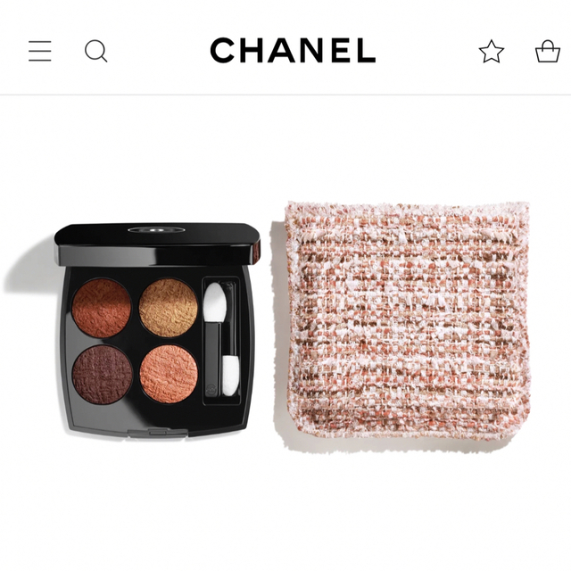 CHANEL(シャネル)の未使用　CHANEL レ キャトル オンブル ツイード　03 コスメ/美容のベースメイク/化粧品(アイシャドウ)の商品写真