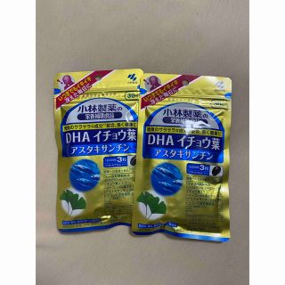 小林製薬栄養補助DHAイチョウ葉アスタキサンチン_305mg_90粒 2個セット(その他)