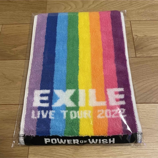 EXILE(エグザイル)のEXILE LIVE TOUR 2022 マフラータオル エンタメ/ホビーのタレントグッズ(ミュージシャン)の商品写真