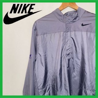 ナイキ(NIKE)の《NIKE》ナイロンジップブルオーバー L ジャンパー ブルゾン スポーツウエア(ナイロンジャケット)