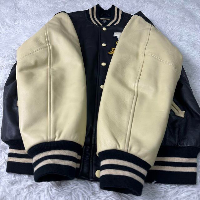 通販新品 VAN スタジャン オールレザー 羊革 XLの通販 by ukapii
