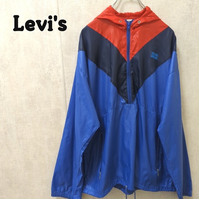 Levi's - Levi's ハーフジップ ナイロンジャケット 80sの通販 by ...