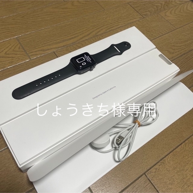 APPLE WATCH3 38 SGAL BK130-200 201809