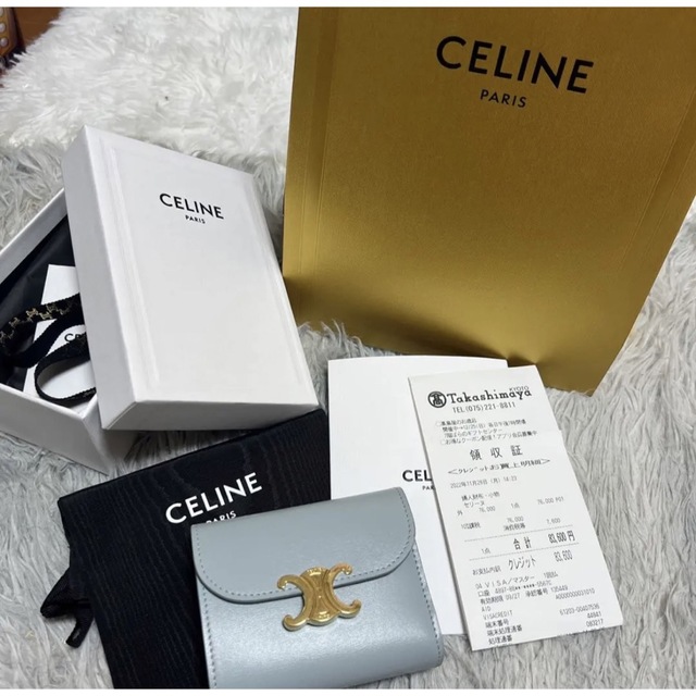 ネット限定】 - celine 【本日限定価格】セリーヌ 三つ折り財布