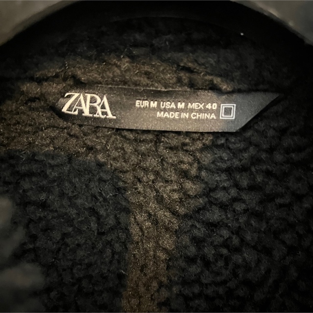 ZARA(ザラ)のchamaさま専用　ZARA ムートンジャケット メンズのジャケット/アウター(ブルゾン)の商品写真