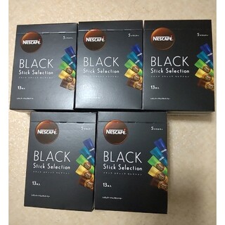 ネスレ(Nestle)のネスカフェ ブラック  スティックセレクション 13本×5箱(コーヒー)