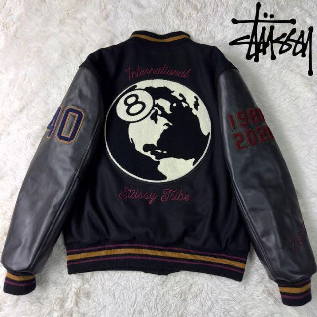 STUSSY DSM 40周年 スタジャン VARSITY JACKET