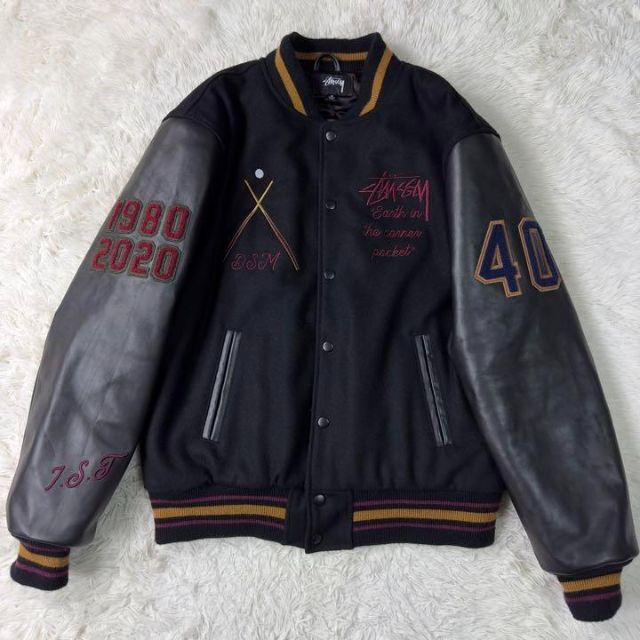 STUSSY DSM 40周年 スタジャン VARSITY JACKET