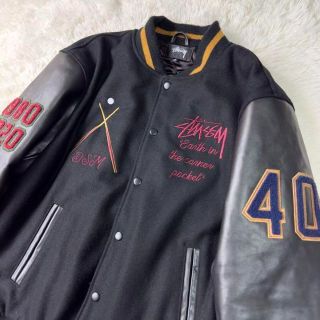 STUSSY DSM 40周年 スタジャン VARSITY JACKET