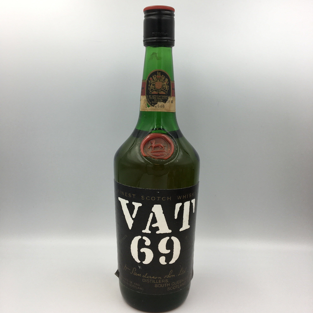 VAT69 1970年代流通　オールドボトル　スコッチ　ウイスキー　管mpr