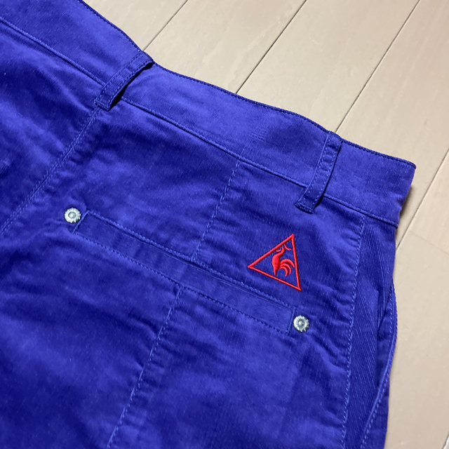 le coq sportif(ルコックスポルティフ)の新品11号　コックゴルフ Le coq sportif スウェードコールスカート スポーツ/アウトドアのゴルフ(ウエア)の商品写真