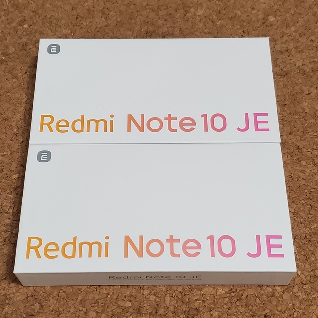 新品未使用 Xiaomi Redmi Note 10 JE XIG02 2台