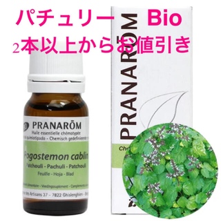 プラナロム(PRANAROM)のプラナロム（PRANAROM）Bioパチュリー精油　10ミリ(エッセンシャルオイル（精油）)