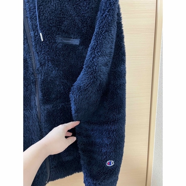 Champion(チャンピオン)のChampion ボアフリースフードパーカージャケットXL メンズのジャケット/アウター(その他)の商品写真