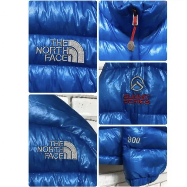 THE NORTH FACE(ザノースフェイス)の希少 ザノースフェイス サミットシリーズ 800フィル ダウンジャケットMサイズ メンズのジャケット/アウター(ダウンジャケット)の商品写真