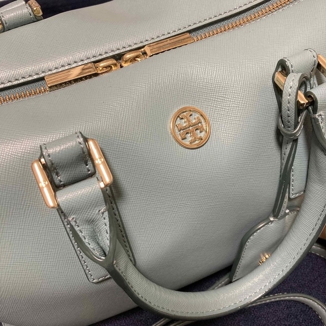 Tory Burch(トリーバーチ)のトリーバーチ　ブルー　ボストンバック レディースのバッグ(ボストンバッグ)の商品写真