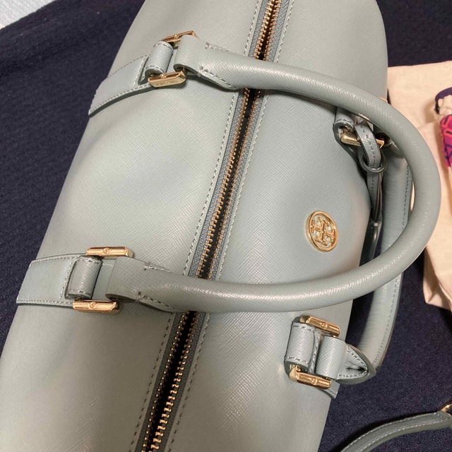 Tory Burch(トリーバーチ)のトリーバーチ　ブルー　ボストンバック レディースのバッグ(ボストンバッグ)の商品写真