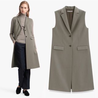 Theory luxe - theory luxe 22AW 完売 SAXONY ロングジレの通販 by ...