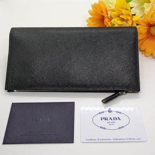 プラダ(PRADA)のプラダ サフィアーノ 二つ折り長財布(財布)