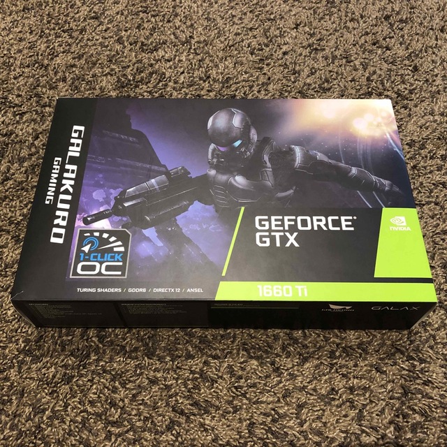 ヴァロラント【美品】GEFORCE GTX1660ti 玄人志向 NVIDIA