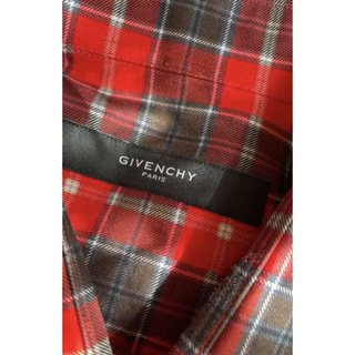 GIVENCHY チェックシャツ メンズ Y30