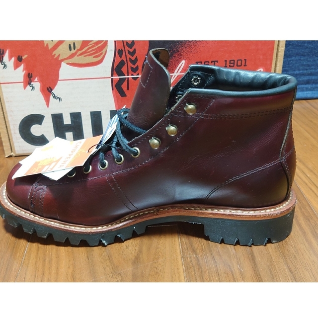 値下げ展示品】チペワ1901G40 フィールドブーツ CORDOVAN smcint.com