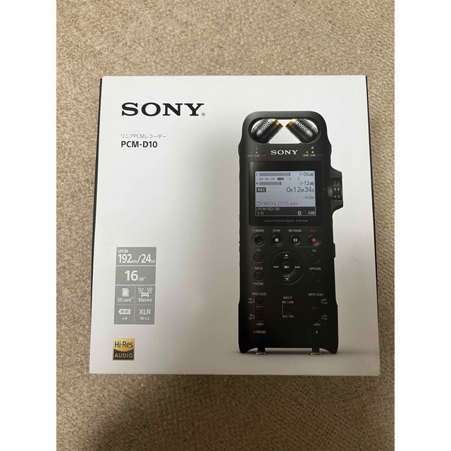 SONY - SONY PCM-D10 ハイレゾ対応リニアPCMレコーダー 16GBの通販 by