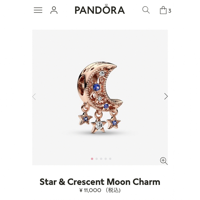 Pandora Bracelet + 7 チャーム