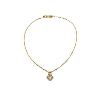 良品】GIVENCHY ジバンシー パールネックレス ゴールド ラウンド ロゴ