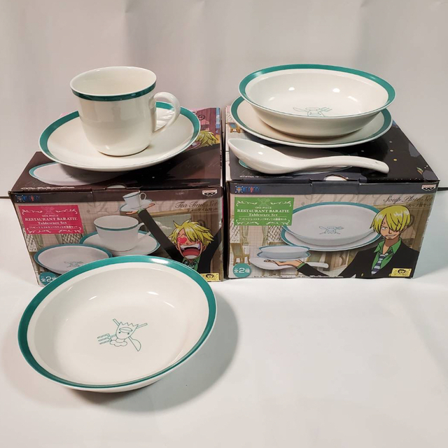 ONE PIECE(ワンピース)の【新品】ワンピース　レストラン　バラティエ　セット インテリア/住まい/日用品のキッチン/食器(食器)の商品写真