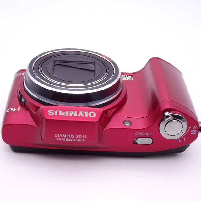 【完動品】 OLYMPUS SZ-11 14MEGAPIXEL コンデジ レッド