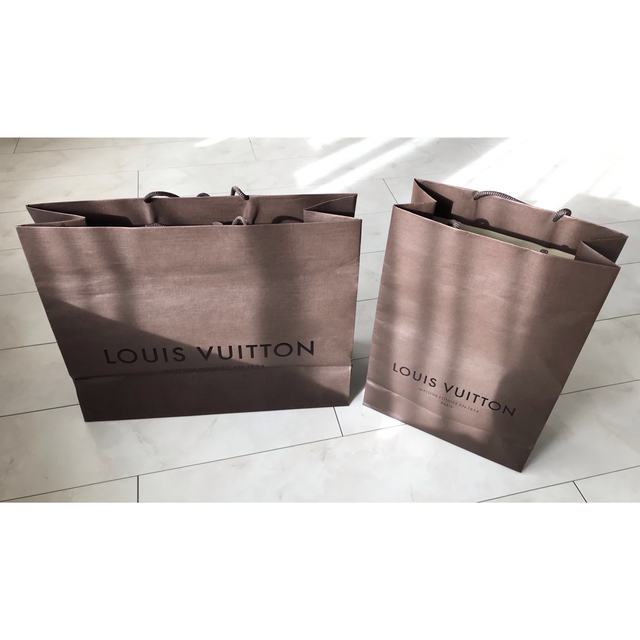 VUITTON ショップ袋 紙袋 34枚 特大 大量 まとめ売り-