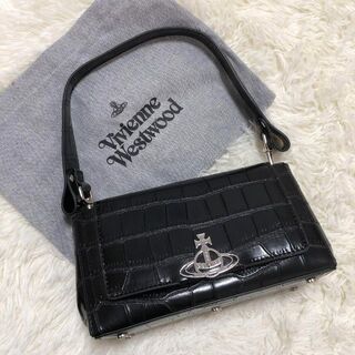 超美品Vivienne Westwood クロコ ミディアム Hazel バッグ