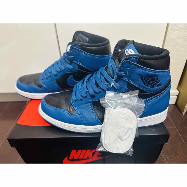 Jordan Brand（NIKE）(ジョーダン)のNike Air Jordan 1 エア ジョーダン1 ダークマリーナブルー メンズの靴/シューズ(スニーカー)の商品写真