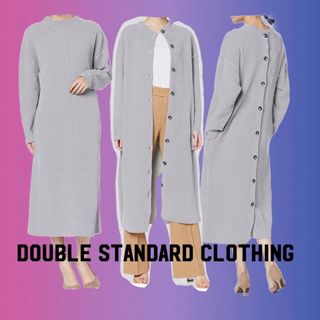 ダブルスタンダードクロージング(DOUBLE STANDARD CLOTHING)のダブルスタンダードクロージング   ニットカーディガン＆ワンピース2WAY(ロングワンピース/マキシワンピース)